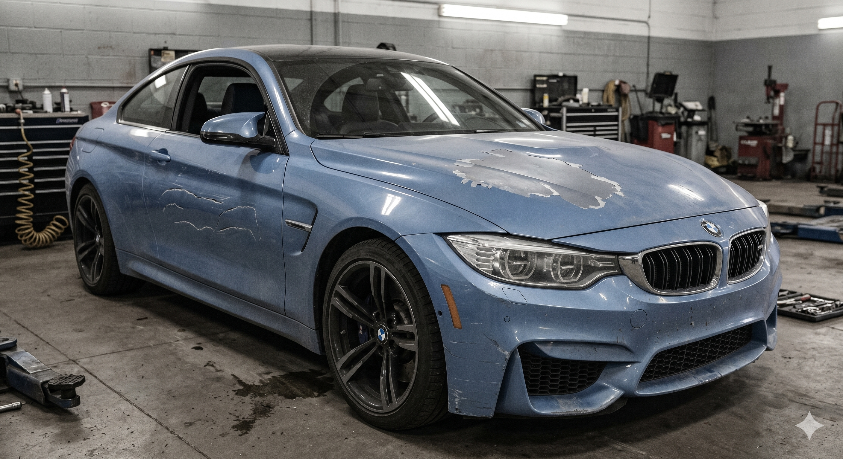 Before — BMW M4 original paint condition