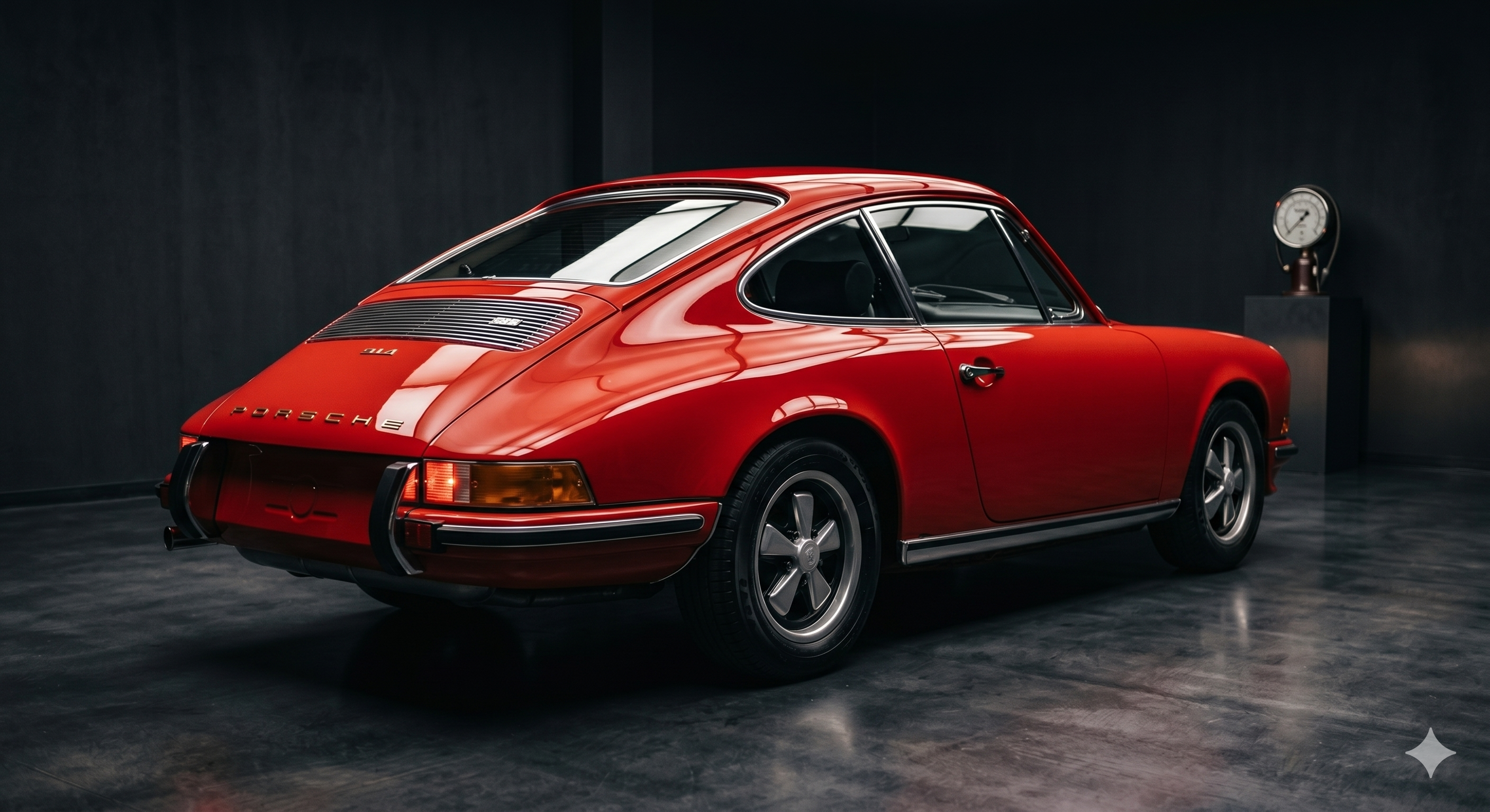 After — 1972 Porsche 911S concours restored